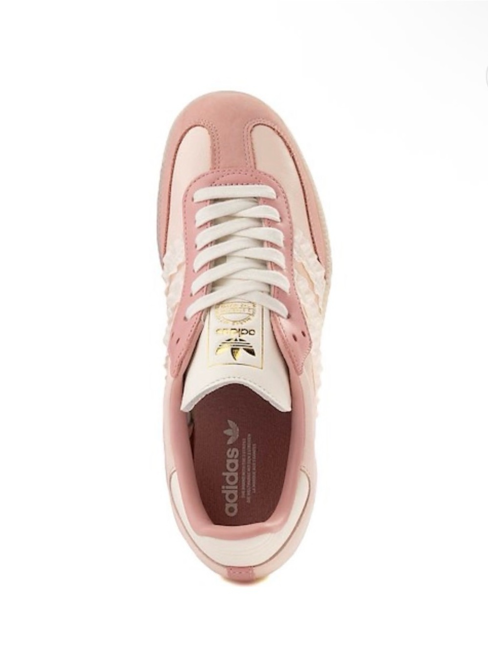 Adidas Samba OG W Classic Sneaker in Light Pink and White - Picture 3 of 6